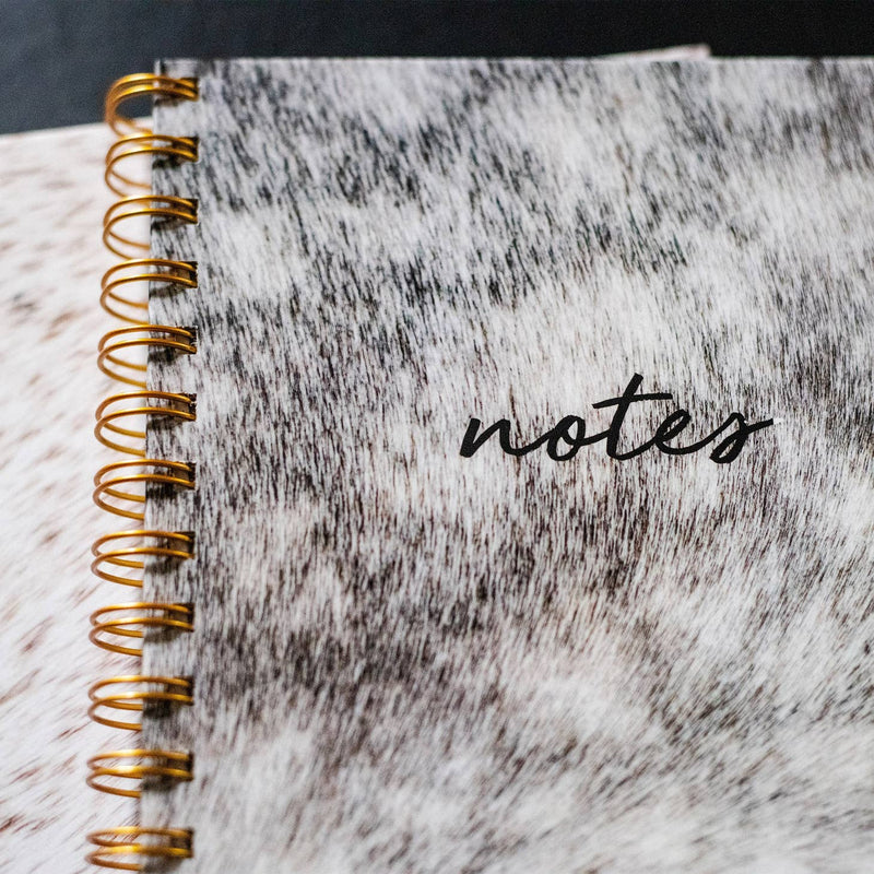 Dapple Gray Spiral Notebook