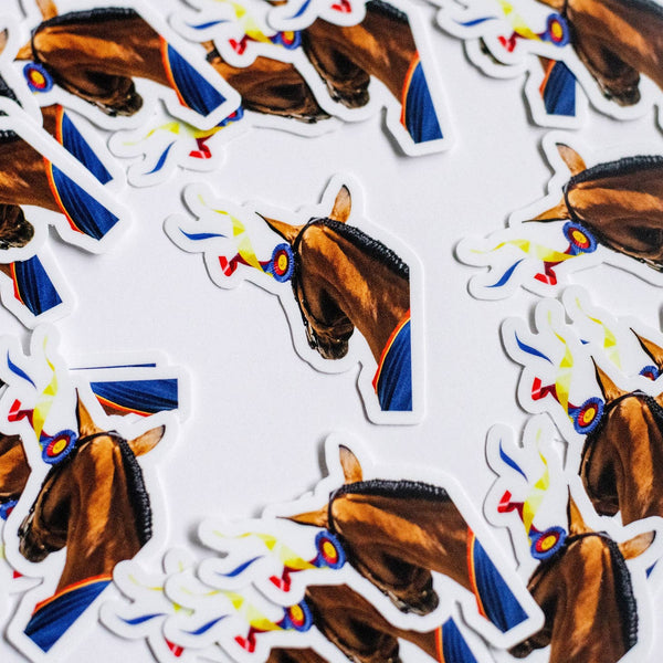 Champion Sticker
